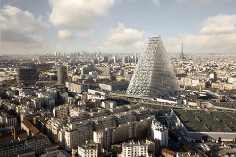 Herzog and de Meuron - Triangle tower Paris